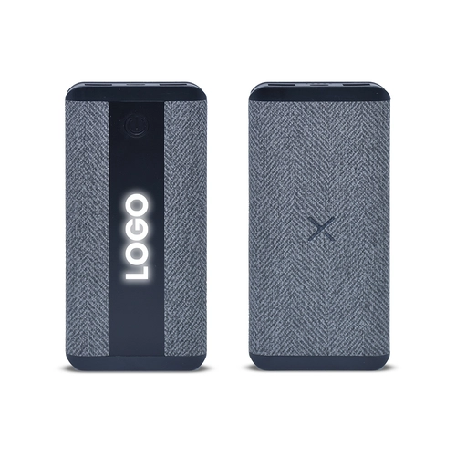 7601 SİYAH 10000 mAh Wireless Mobil Şarj Cihazı