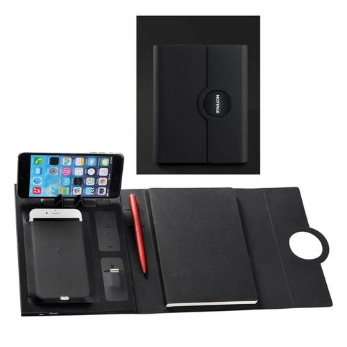 7480 SİYAH Powerbank 5000 mAh Wireless Organizer
