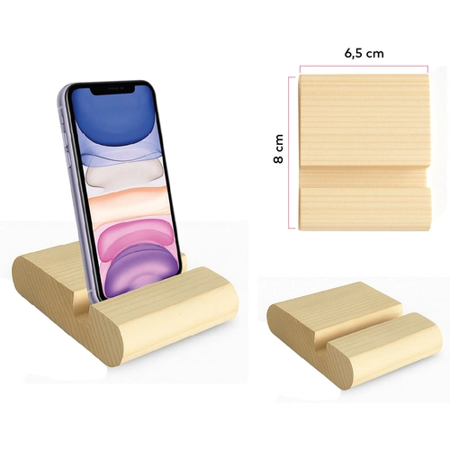90350-1 AHŞAP Ahşap Telefon Standı