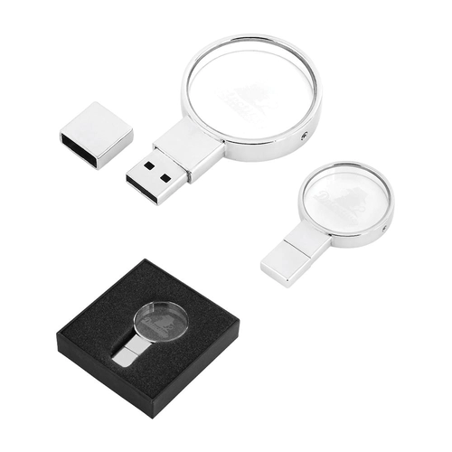7293-8GB GÜMÜŞ 8 GB Kristal USB Bellek