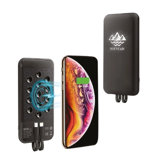 7440 SİYAH Powerbank 8000 mAh Mobil Şarj Cihazı