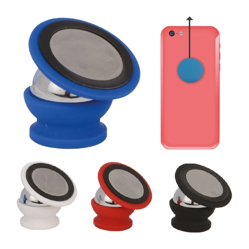 2749 SİYAH Metal Mıknatıslı Araç Telefon Standı