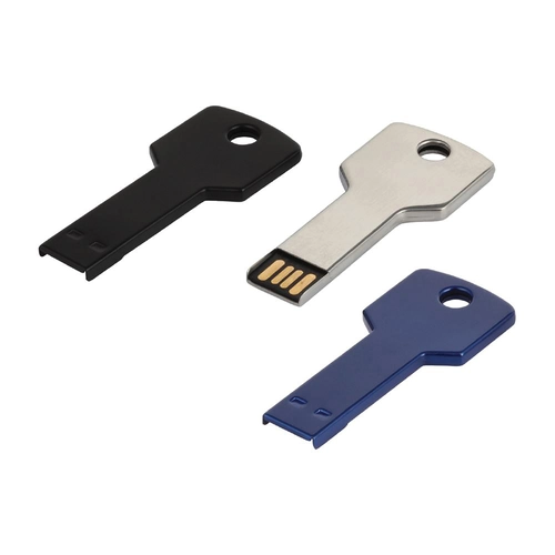 7250-4GB GÜMÜŞ 4 GB Metal Anahtar USB Bellek
