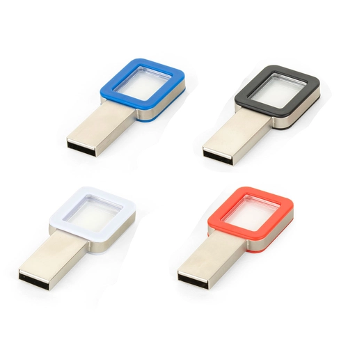7252-8GB LACİVERT 8 GB Şeffaf USB Bellek