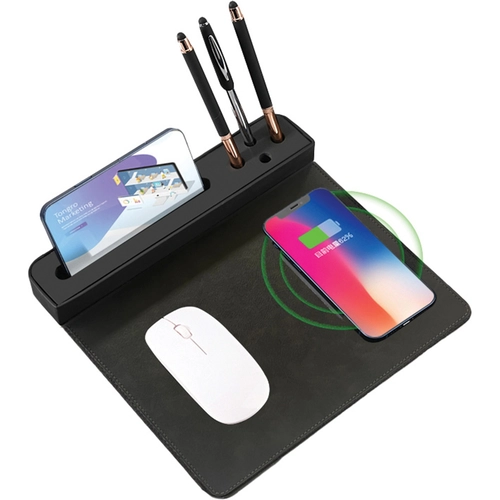 7363 SİYAH Wireless Şarjlı Mousepad