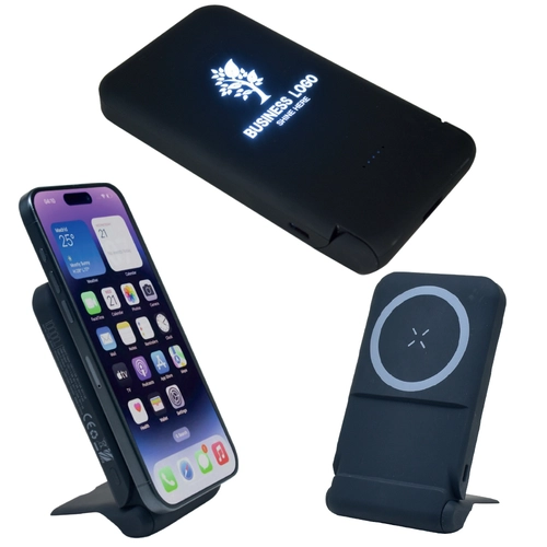 7600 SİYAH 10000 mAh Wireless Mobil Şarj Cihazı