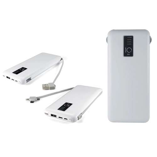 7423 BEYAZ Powerbank 10000 mAh Mobil Şarj Cihazı