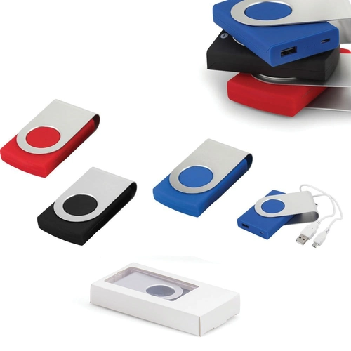 7444 KIRMIZI Powerbank 4000 mAh Mobil Şarj Cihazı