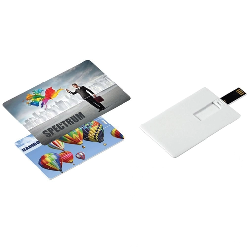 7240-4GB BEYAZ 4 GB Kartvizit USB Bellek