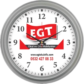 Plastik Duvar Saati