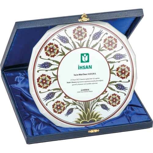 Kutulu Kristal Plaket