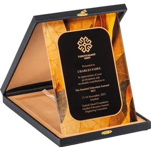 Kutulu Kristal Plaket